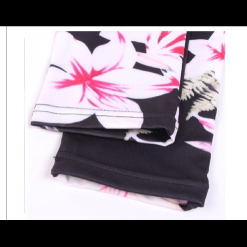 FLORAL PRINT LEGGINGS - Picture 6 of 8